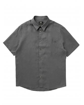 Mens Bellini Pocket Shirt Anthracite Grey 