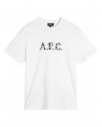 Mens Hugo Wrapped Logo T-Shirt White