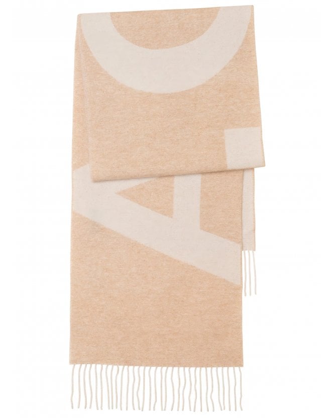 A.P.C. Mens Marlo Scarf Camel Beige