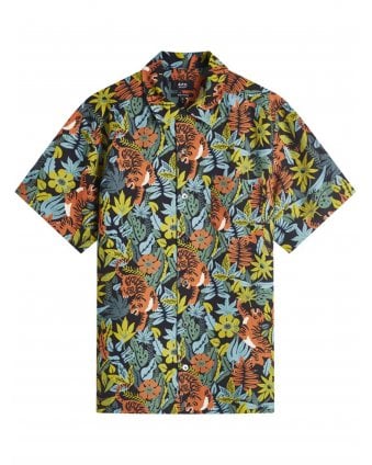 Mens Roy Floral Shirt Multicolour