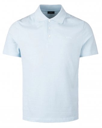 Mens Standard Polo Shirt - Sky Blue