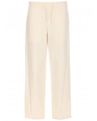 Mens Vincent Trousers White