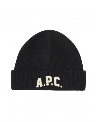 Unisex Bonnet Logo Beanie Black