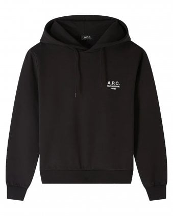 Unisex Regular Fit Standard Rue Madame Hoodie - Black