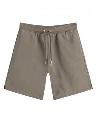 Mens Tonal Dye Shorts Olive Green