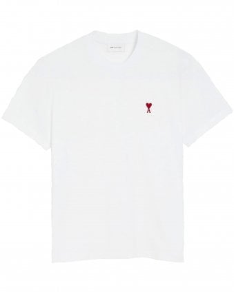 Unisex De Coeur Regular Fit T-Shirt - White