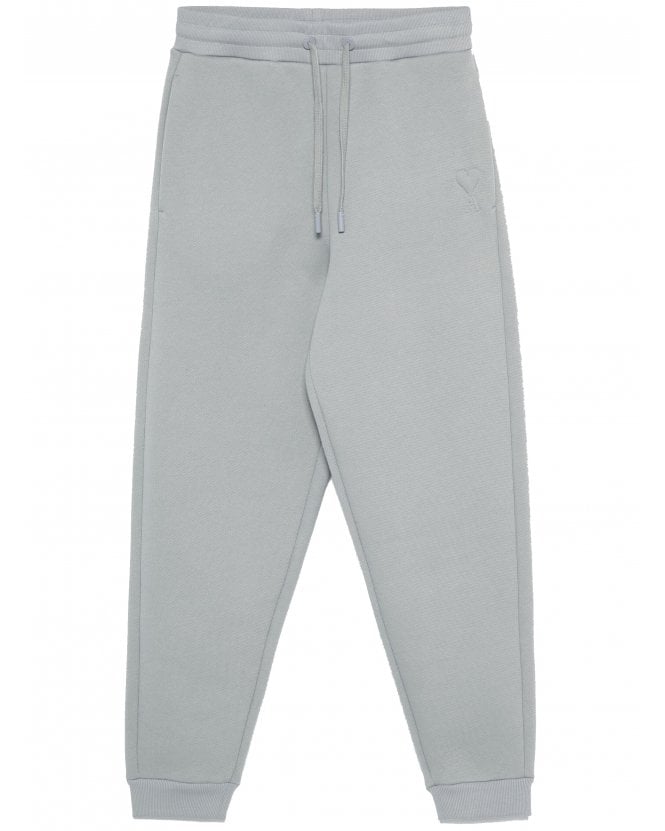 Ami Paris Unisex Heart Logo Trackpants Clay Blue