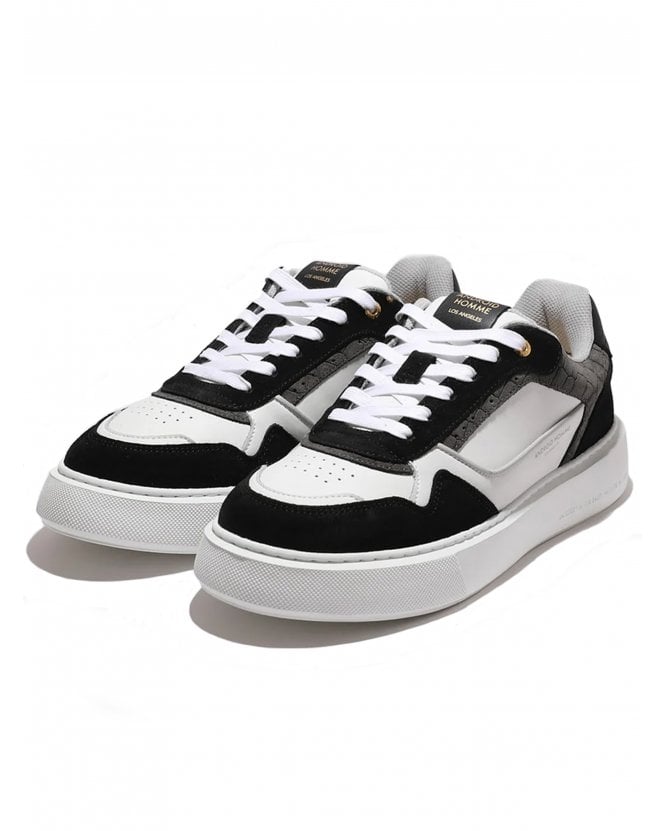 Android Homme Mens Forum Court Trainers Black/Grey