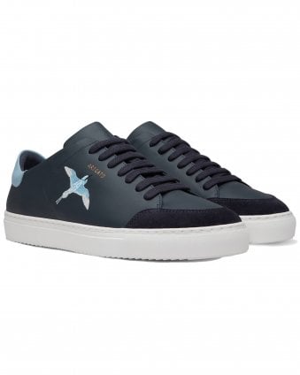 Mens Clean 90 Bee Bird Trainers - Dark Blue & Light Blue