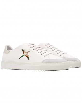 Mens Clean 90 Bee Bird Trainers - White/Beige