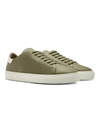 Mens Clean 90 Trainers Dark Green/Light Beige