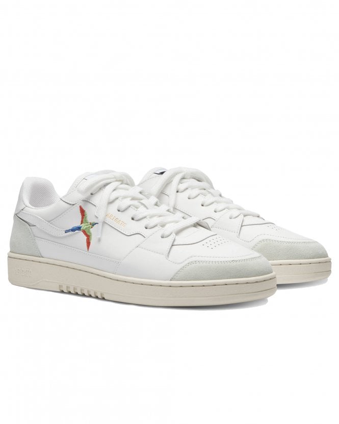 Axel Arigato Mens Dice Lo Bee Bird Trainers - White/White