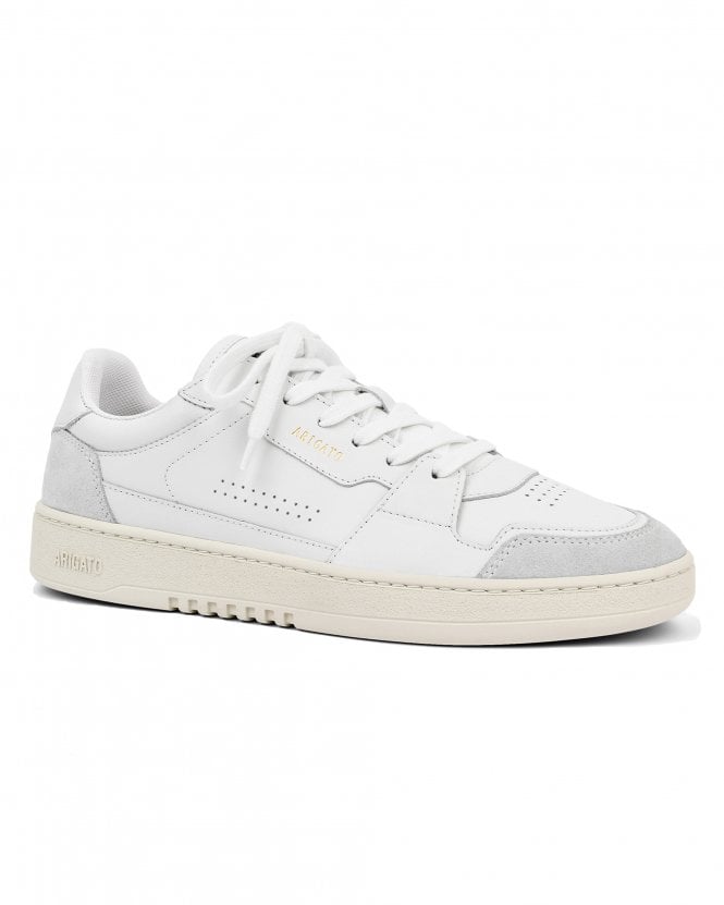 Axel Arigato Mens Dice Lo Leather Trainers - White