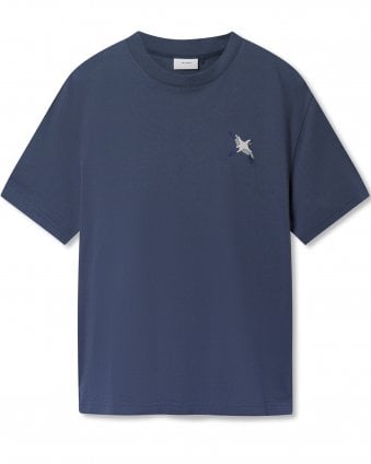Mens Micro Bee Bird Regular Fit T-Shirt - Smoke Grey