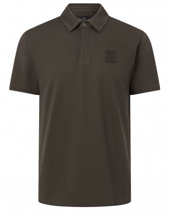 Mens Curator Regular Fit Polo Shirt - Dark Green (Army Olive)