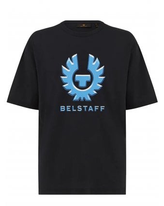 Mens Liquify Logo T-Shirt Dark Ink Navy