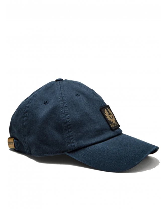 Belstaff Mens Phoenix Logo Cap Navy