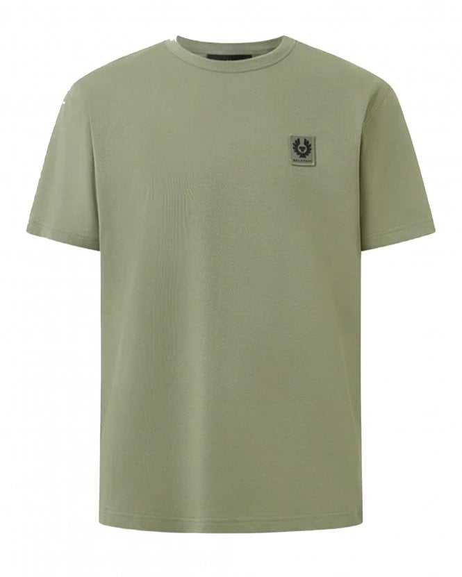 Belstaff Mens Phoenix Logo T-Shirt - Lichen Green