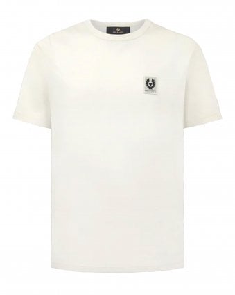 Mens Phoenix Logo T-Shirt - Silver Birch (Cream White)