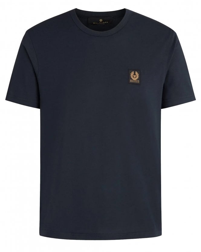 Belstaff Mens  Regular Fit Phoenix Logo T-Shirt - Navy Blue (Dark Ink)