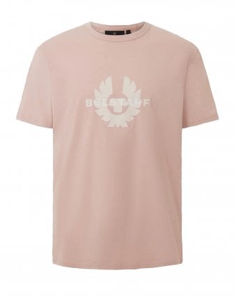 Mens Surface T-Shirt - Dusk Pink 