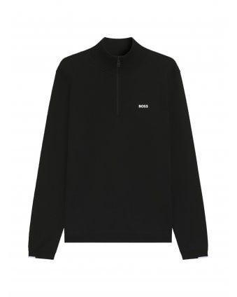 K EVER X QZ Quarter Zip Sweatshirt Black