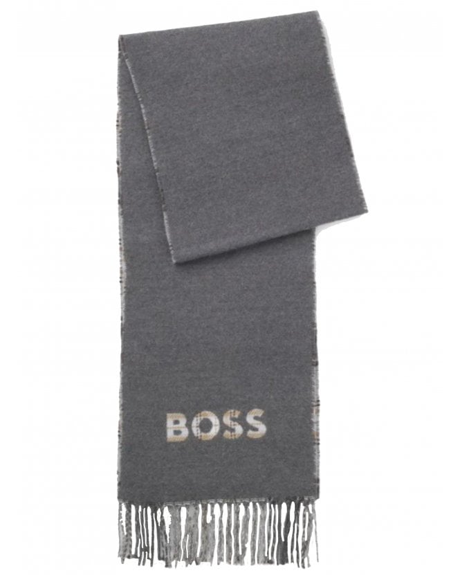 BOSS Mens Alistar Reversible Grey