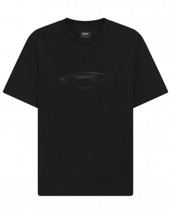 Mens C-Taut AM_181 Aston Martin Graphic T-Shirt - Black