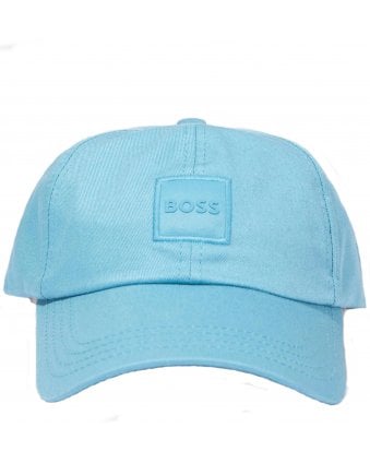 Mens Darrel Tonal Patch Logo Cap Light Blue