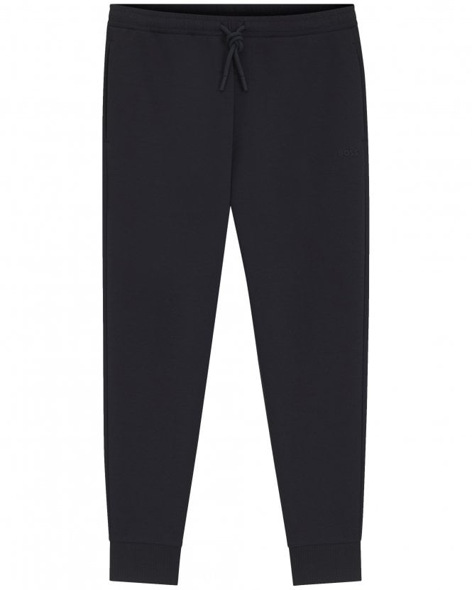BOSS Mens Hadiko Regular Fit Tracksuit Bottoms - Dark Blue