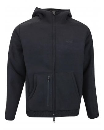 Mens Hole19 Snuggel Fleece Hoodie Black