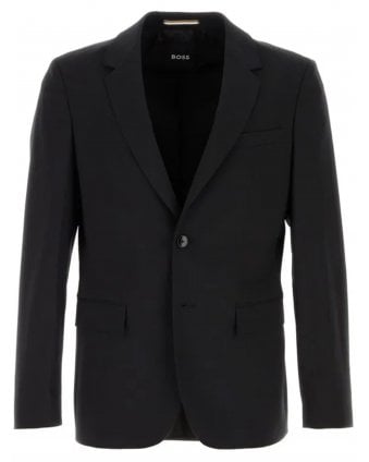 Mens Houston 243 Clean Black Blazer Jacket