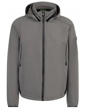 Mens J_Zem Shell Jacket Light Grey