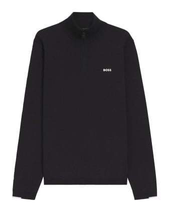 Mens K EVER X QZ Quarter Zip Sweatshirt Dark Blue