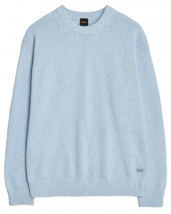 Mens Kerlino Knitted Jumper - Light Blue