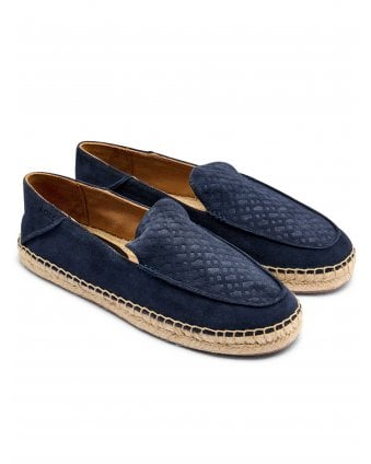 Boss Mens Madeirda_Slon Espadrilles Dark Blue