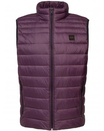 Mens Odeno-2 Gilet Dark Purple