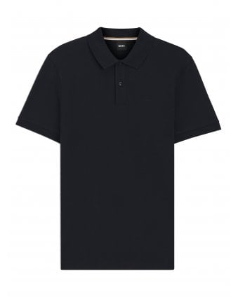 Mens Pallas Pique Polo Shirt Dark Blue