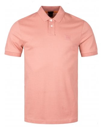 Mens Passenger Polo Shirt Open Pink