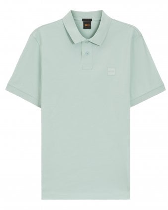 Mens Passenger Slim-Fit Polo Shirt - Turquoise