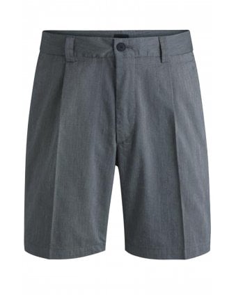 Mens Perin PL Tapered Shorts Grey