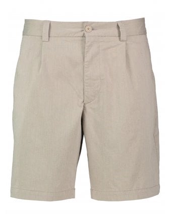 Mens Perin PL Tapered Shorts Light Beige