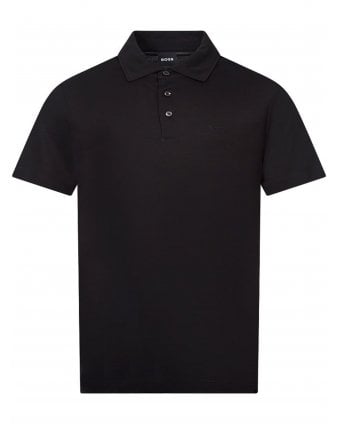 Mens Press 55 Polo Shirt Black
