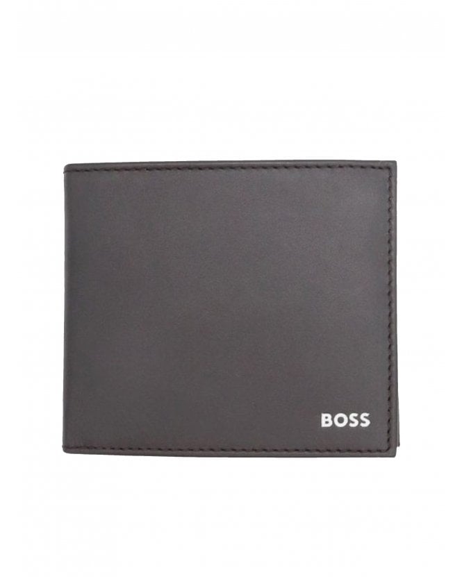 BOSS Mens Randy 4CC Coin Wallet Black