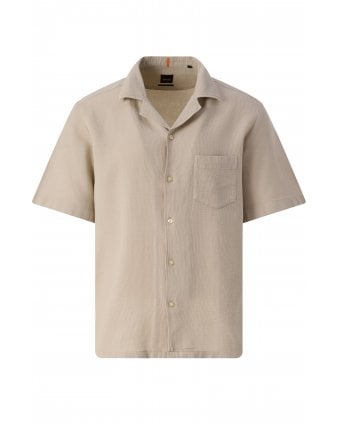 Mens Rayer_M Pocket Shirt Beige