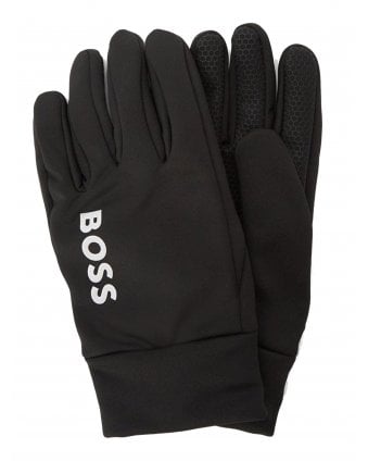Mens Running Gloves Black 