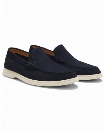 Mens  Sienne_Loaf_sd_N Suede Loafers - Dark Blue