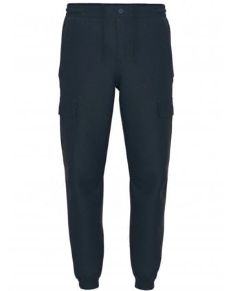 Mens Sisla Relaxed Fit Cargo Trousers Dark Blue
