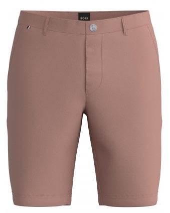 Mens Slice Stretch Slim Fit Shorts Pink 