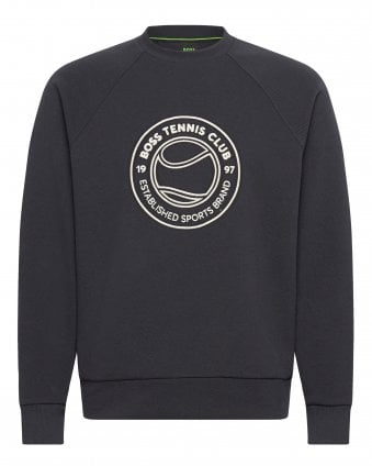 Mens SW_Join Salbo Tennis Club Crewneck Sweatshirt - Dark Blue